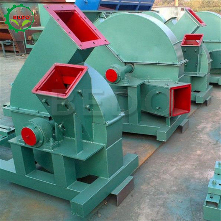 2-4T/H Small Electric Disc Wood Chipper Machine with CE Certification