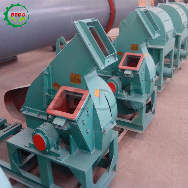 2-4T/H Small Electric Disc Wood Chipper Machine with CE Certification