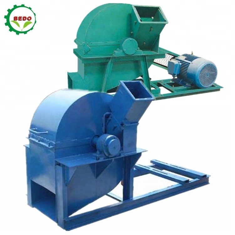 700*400mm Inlet Size Automatic Wood Chipping Machine with and 2pcs Blades
