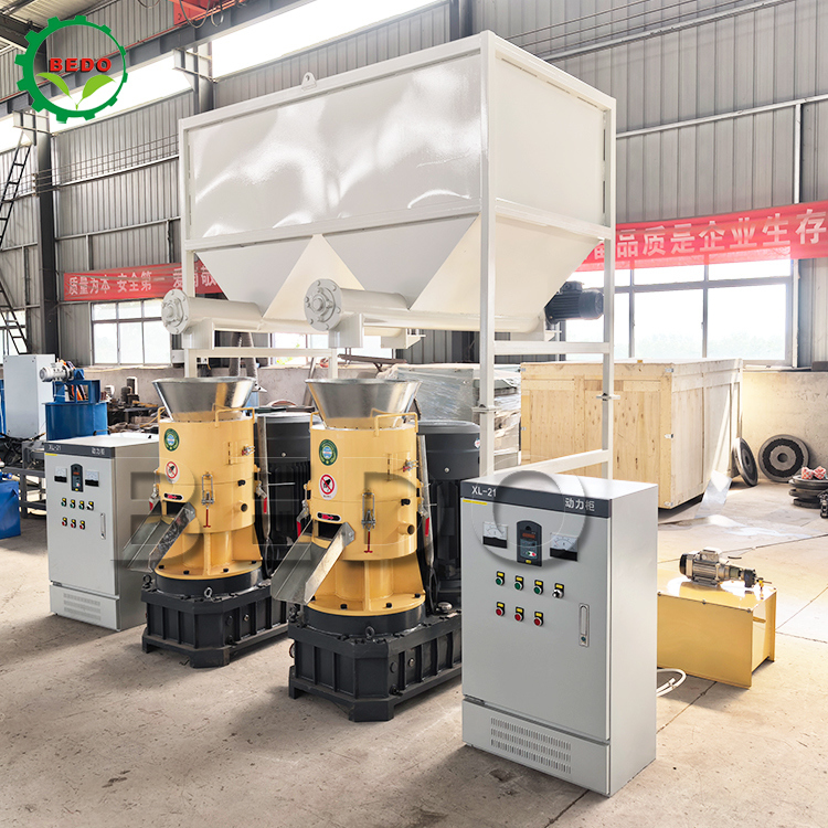 PLC Controlled Wood Pelletizer for Customer's Specific Requirements