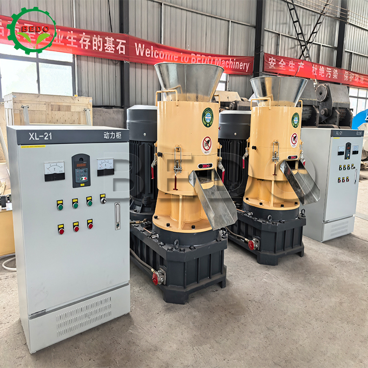 Customizable Straw Pellet Machine According To Customer's Request with CJSJ550 Reducer and PLC Control System