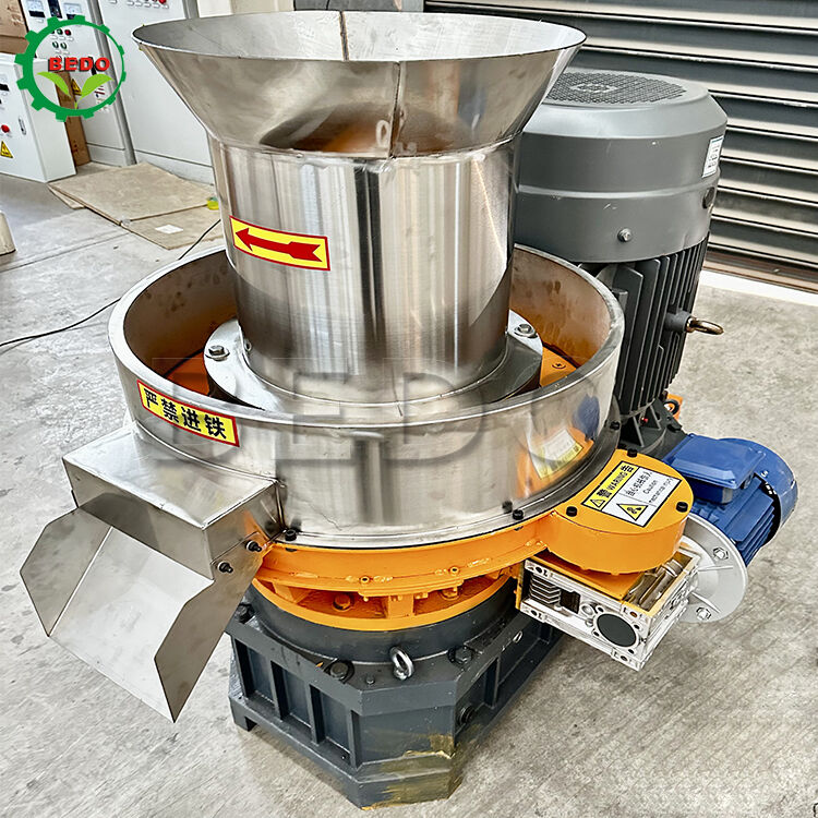 آلة الكريات الخشبية عالية الكفاءة مع الصلب المقاوم للصدأ والقدرة على إنتاج الكريات من الكتلة الحيوية