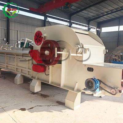 160KW الثقيلة سلسلة تغذية طبل التقطيع كسارة الخشب محطة توليد الكهرباء باستخدام كسارة الخشب