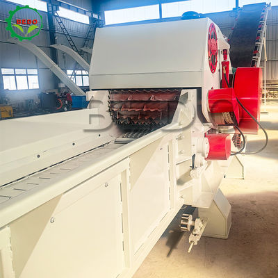 700*400mm حجم المدخل الآلي آلة شق الخشب مع و 2pcs شفرات