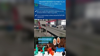 ماكينة تقطيع أسطوانة الخشب الأوتوماتيكية مع حماية آمنة من التحميل الزائد والتحكم PLC